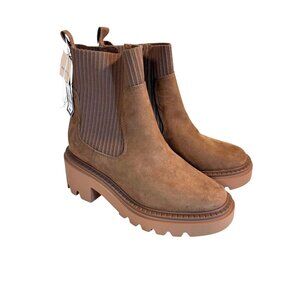 Universal Thread Women’s Memory Foam Tan Kyrie Boots Size 7.5 Faux Suede Outdoor
